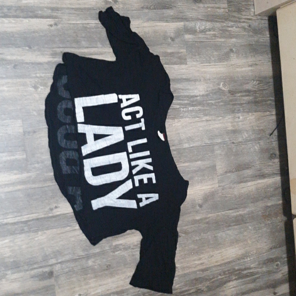 A black crop top